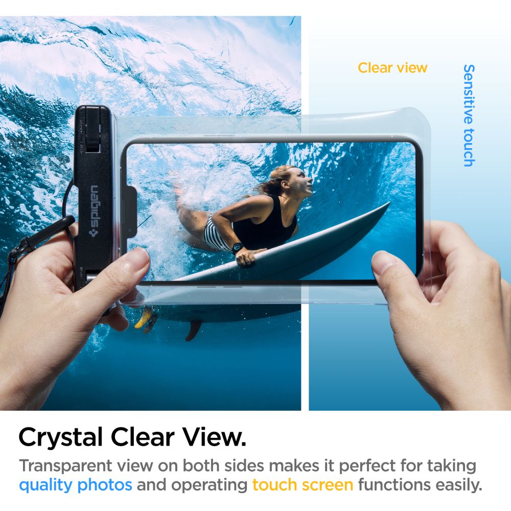 Husa de Protectie RAO Compatibila cu T Waterproof Case A601 (Amp04526) Ipx8, For Phone 3.5 7
