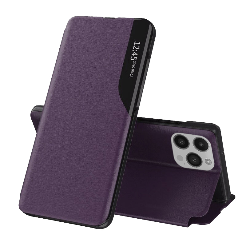 Калъф за iPhone 14 Pro - Techsuit eFold Series - Лилав