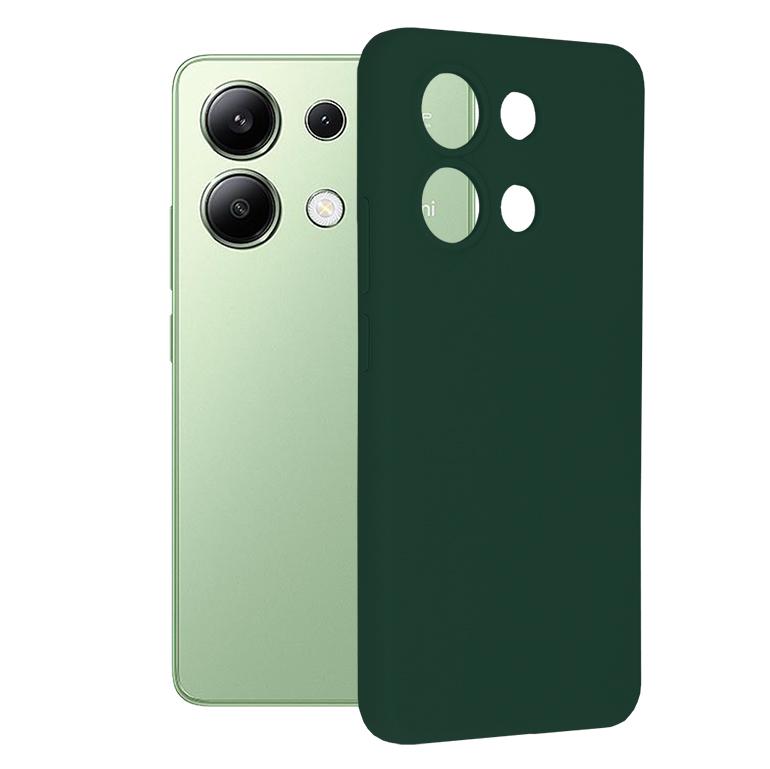 Husa Silicon verde Xiaomi Redmi Note 13 7x6