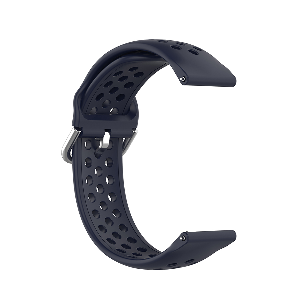 Каишка за Samsung Galaxy Watch 4/5/Active 2, Huawei Watch GT 3 (42mm)/GT 3 Pro (43mm) - Techsuit Watchband 20mm (W004) - Тъмносин