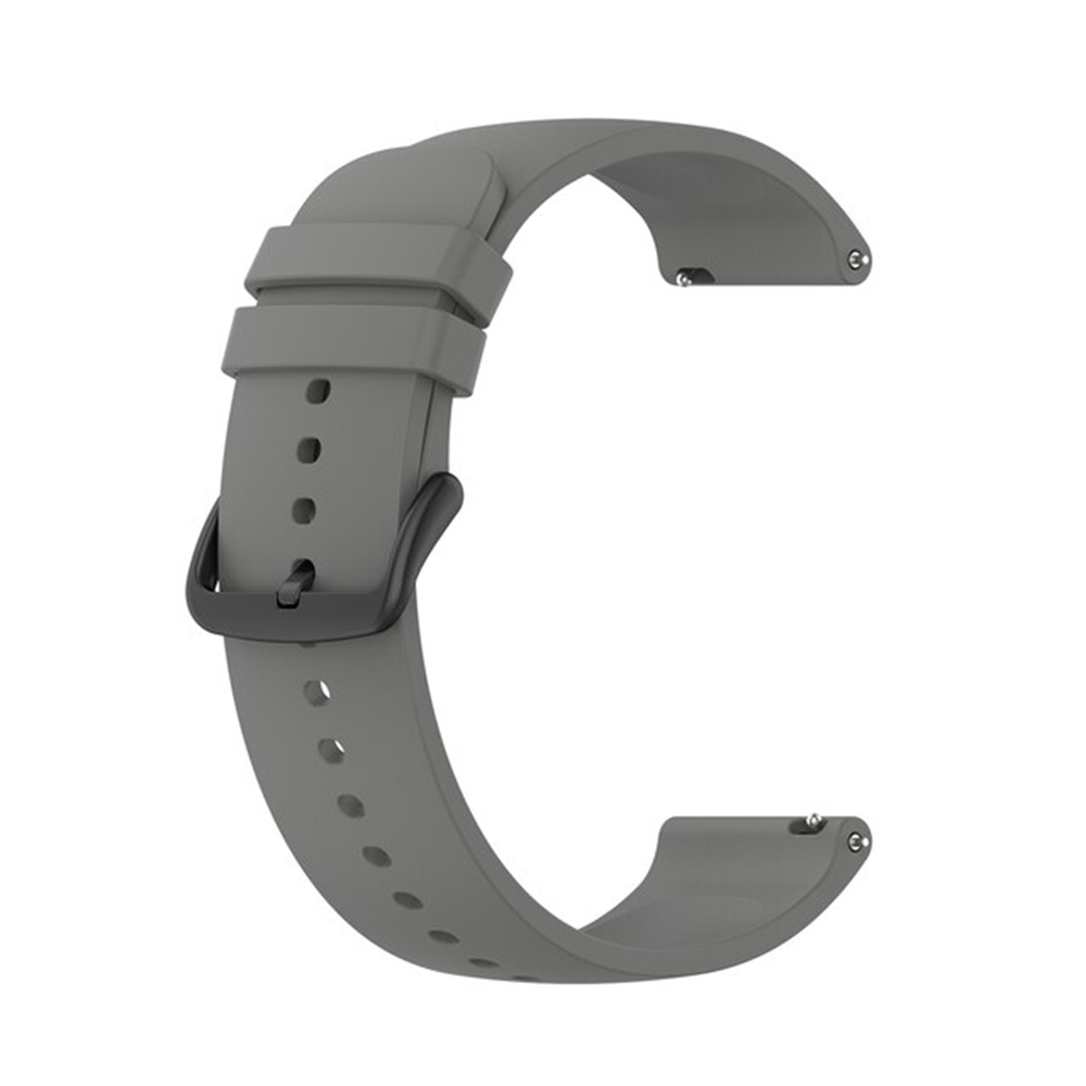 Каишка за Samsung Galaxy Watch 4/5/Active 2, Huawei Watch GT 3 (42mm)/GT 3 Pro (43mm) - Techsuit Watchband 20mm (W001) - Сив
