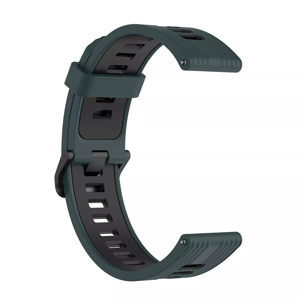 Каишка за часовник за Samsung Galaxy Watch 4/5/Active 2, Huawei Watch GT 3 (42 мм)/GT 3 Pro (43 мм) - Techsuit Каишка за часовник 20 мм (W002) - Зелен