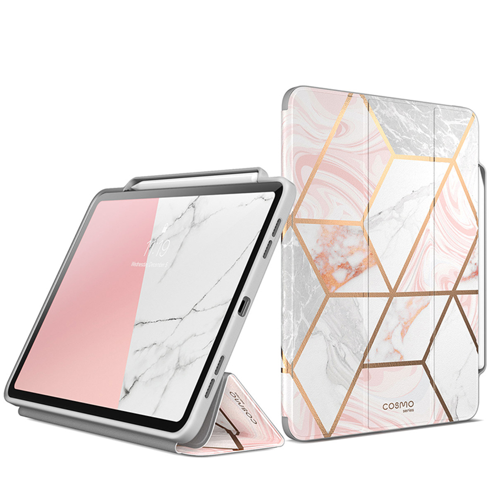 Калъф за iPad Air 13 (2024) / Air 13 (2025) / Air 13 (2026) - I-Blason Cosmo - Мрамор