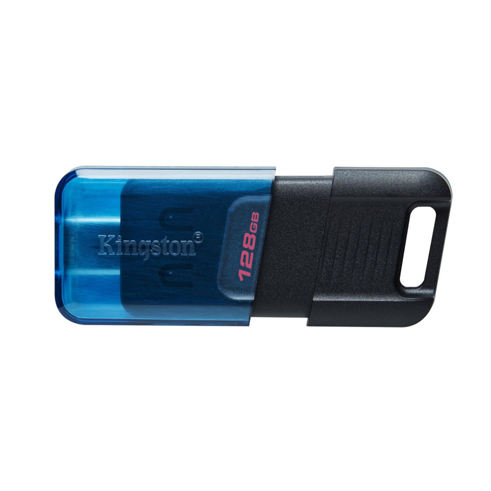 Memory Stick 128GB - Kingston DT80M (DT80M/128GB) - черен и син