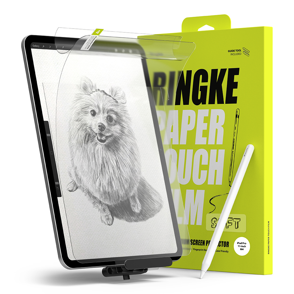 IPad Pro 11 (2024) / iPad Pro 11 (2025) - Ringke Paper Paper Touch Film Soft - Matte Прозрачен