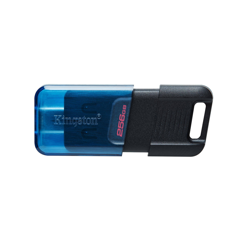 Memory Stick 256GB - Kingston DT80M (DT80M/256GB) - черен и син