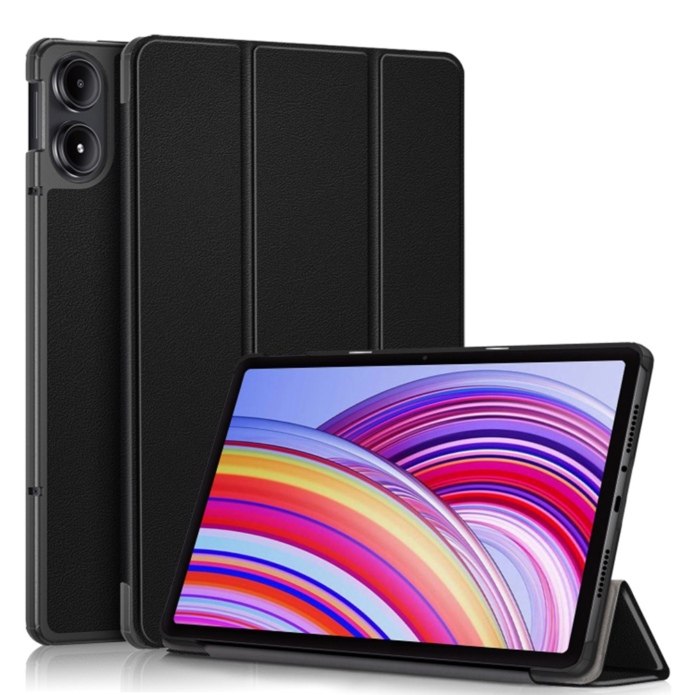 Калъф за Xiaomi Redmi Pad Pro / Redmi Pad Pro 5G / Poco Pad - Techsuit FoldPro - Черен