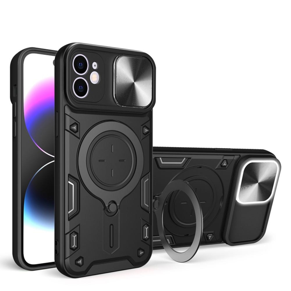 Калъф за iPhone 12 / iPhone 12 Pro - Techsuit CamGuard Pro - Черен