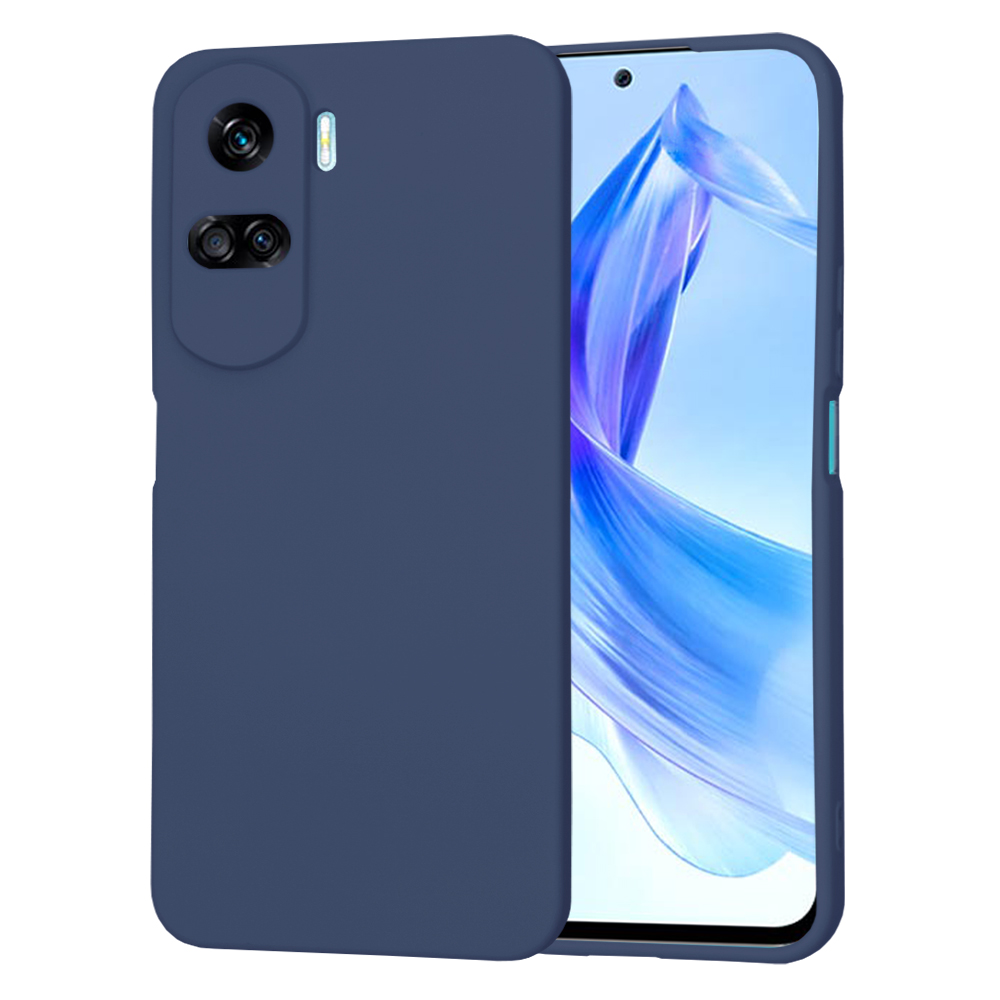 Калъф за Honor 90 Lite - Techsuit SoftFlex - Тъмносин Син