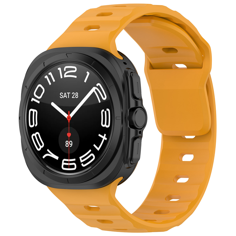 Каишка за Samsung Galaxy Watch Ultra 47mm / Watch Ultra 2 - Techsuit Watchband (W055) - Оранжев