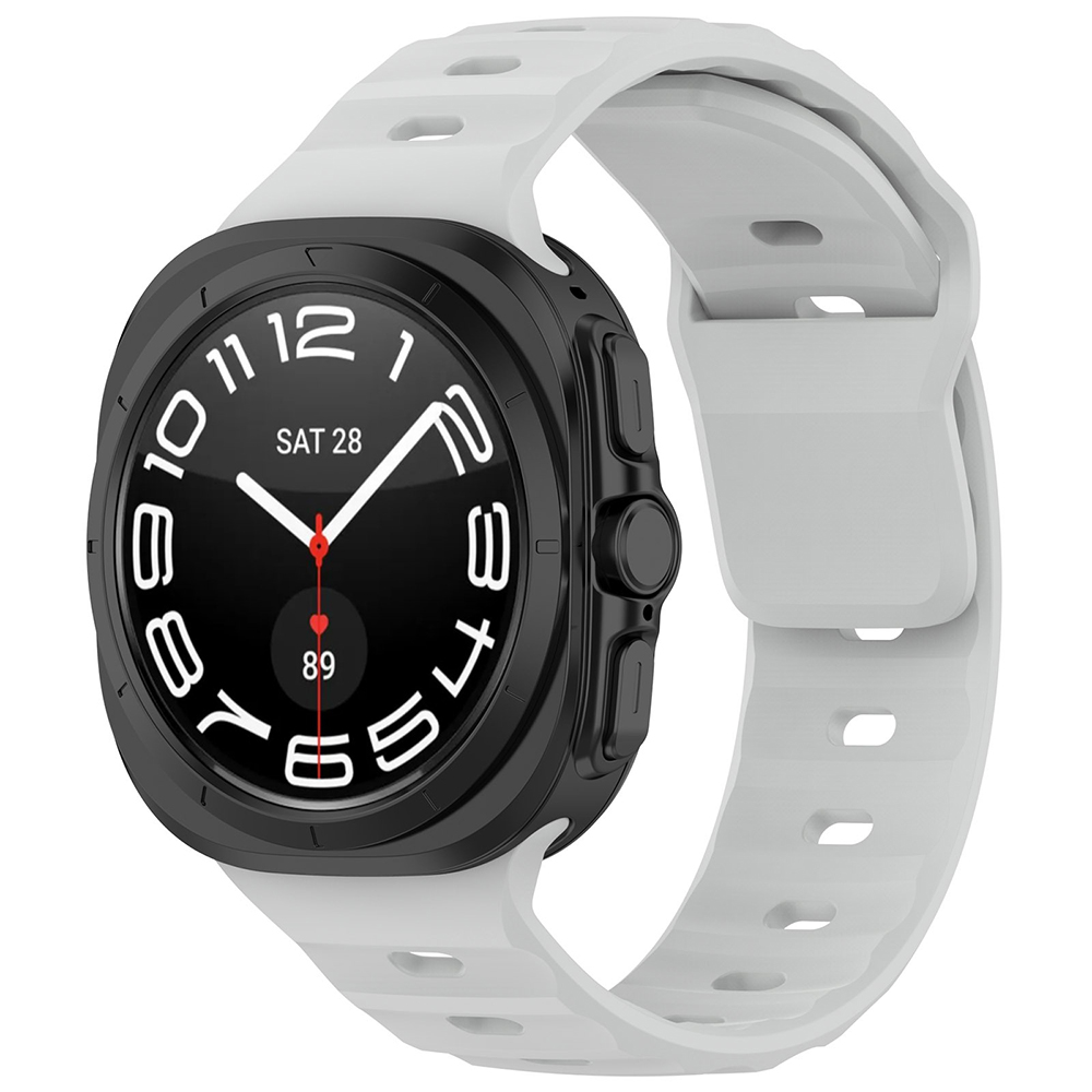Каишка за Samsung Galaxy Watch Ultra 47mm / Watch Ultra 2 - Techsuit Watchband (W055) - Сив