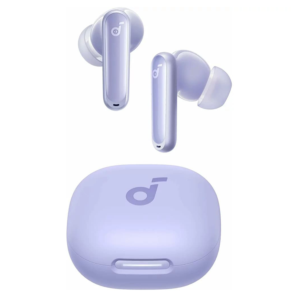TWS Bluetooth слушалка, шумопотискане, сензорно управление - Anker SoundCore P40i (A3955GQ1) - лилаво