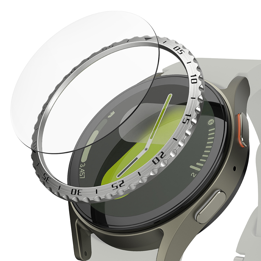 Рамка за Samsung Galaxy Watch7 40mm - Ringke Bezel Styling - Сребрист Pattern5 (CB-GW7-40-01)
