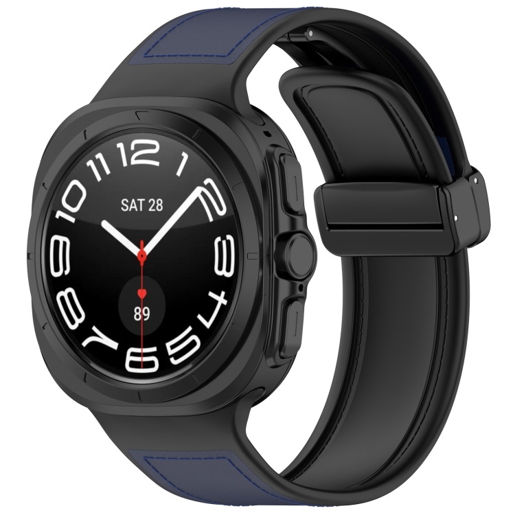 Каишка за Samsung Galaxy Watch Ultra 47mm / Watch Ultra 2 - Techsuit Watchband (W056) - Тъмносин Син