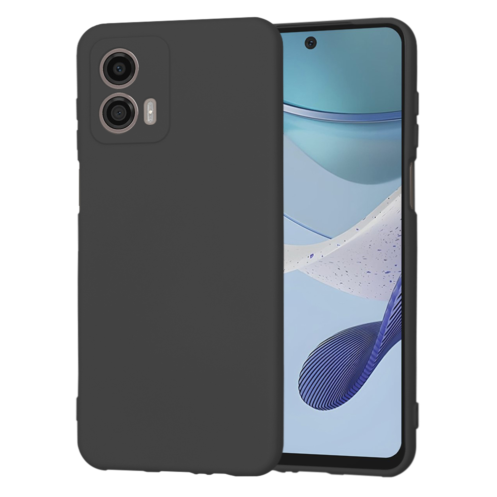 Калъф за Motorola Moto G53 - Techsuit SoftFlex - Черен