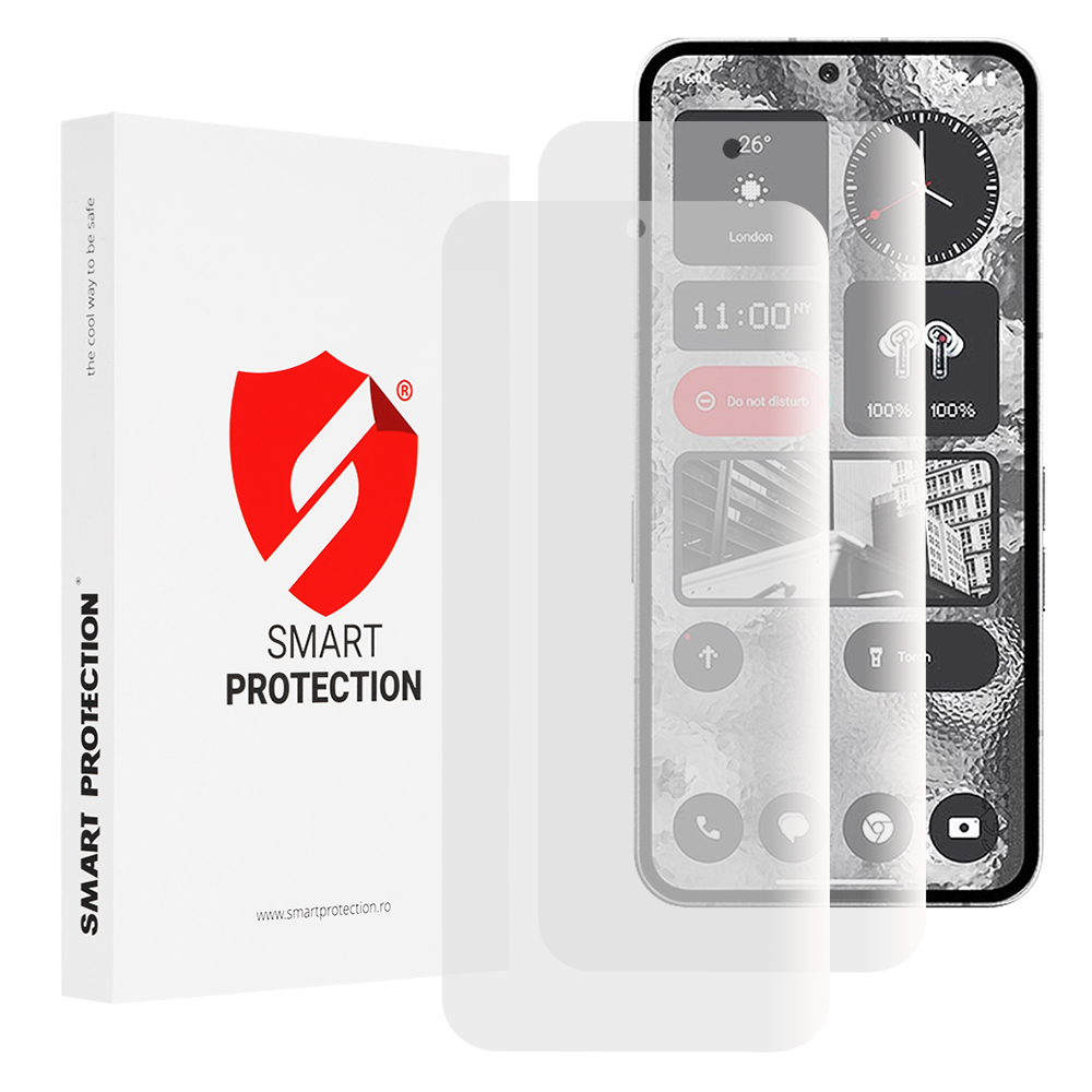 [2x Pack] Nothing Phone Premium Regenerable Premium Recoverable Sheet (2) - Smart Protection Classic - Прозрачен