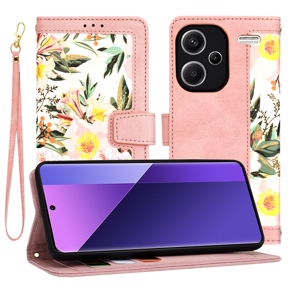 Калъф за Xiaomi Redmi Note 13 Pro+ 5G - Techsuit FlipCraft - Sweetheart Розов