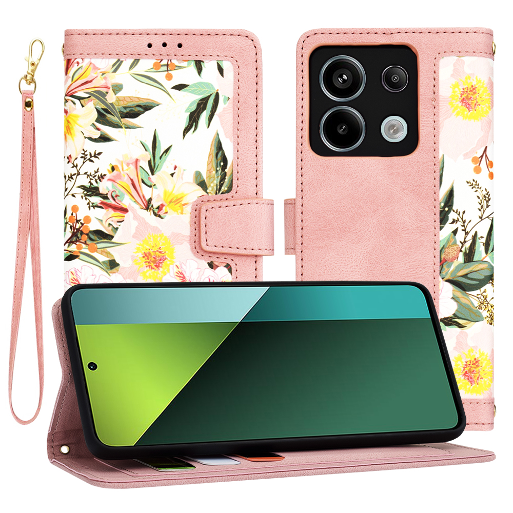 Калъф за Xiaomi Redmi Note 13 Pro 5G / Poco X6 - Techsuit FlipCraft - Sweetheart Розов