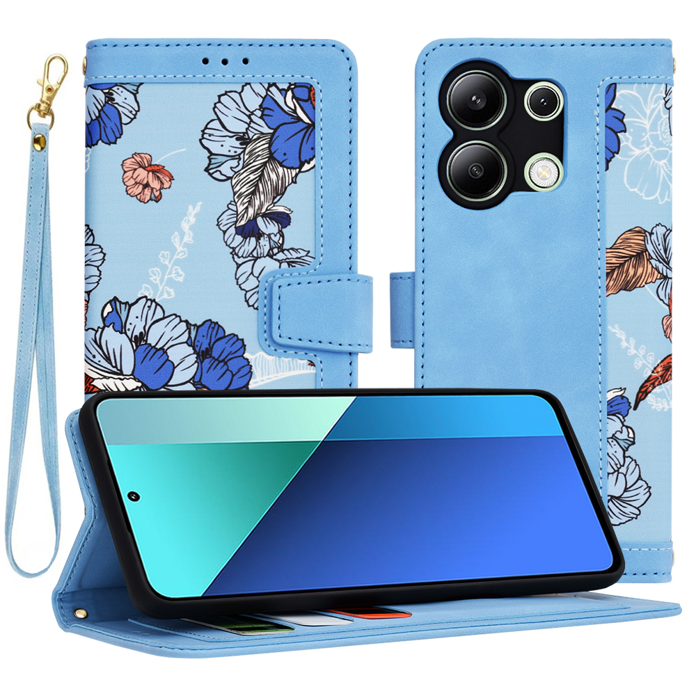 Калъф за Xiaomi Redmi Note 13 4G - Techsuit FlipCraft - Vibrant Син