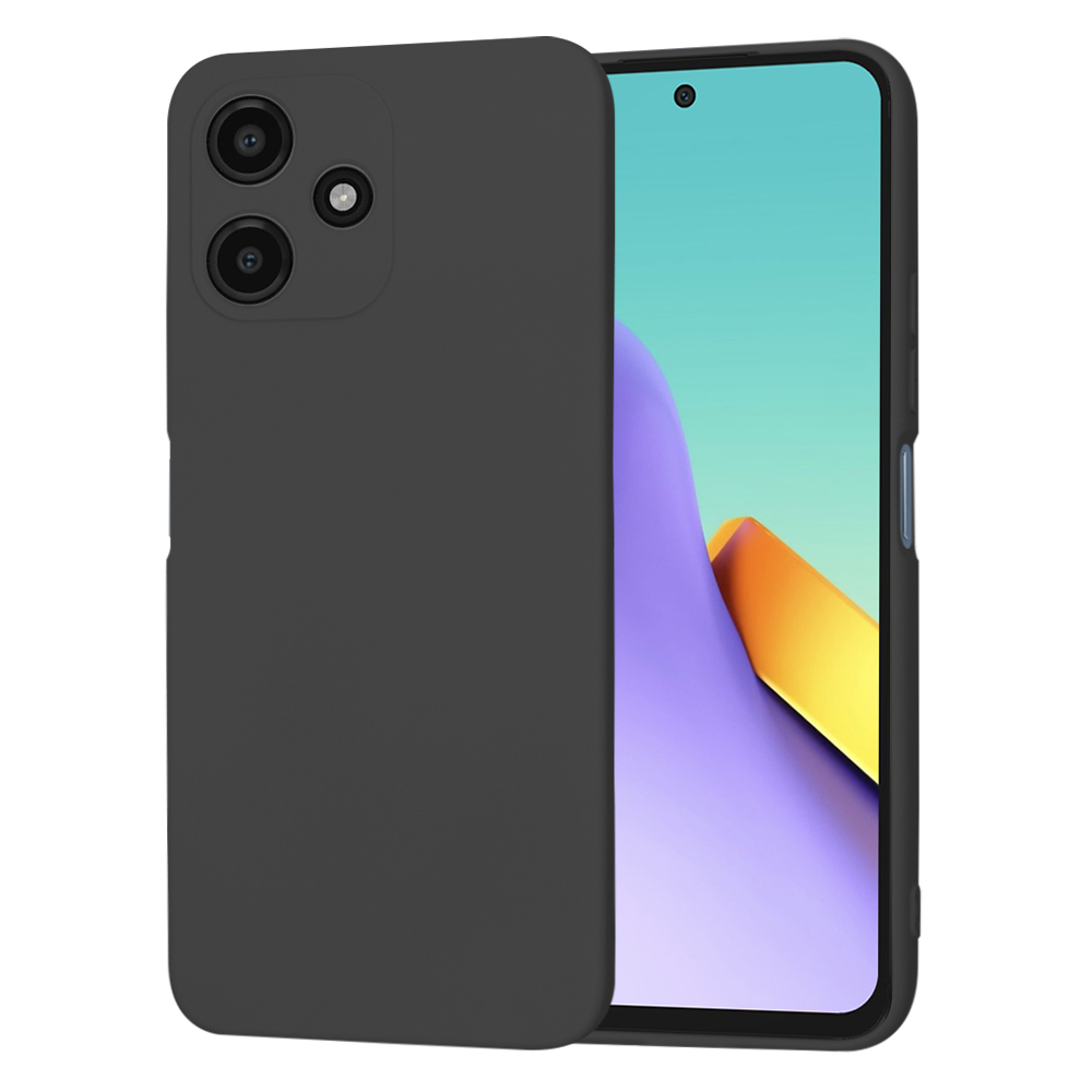 Калъф за Xiaomi Redmi 12 5G - Techsuit SoftFlex - Черен