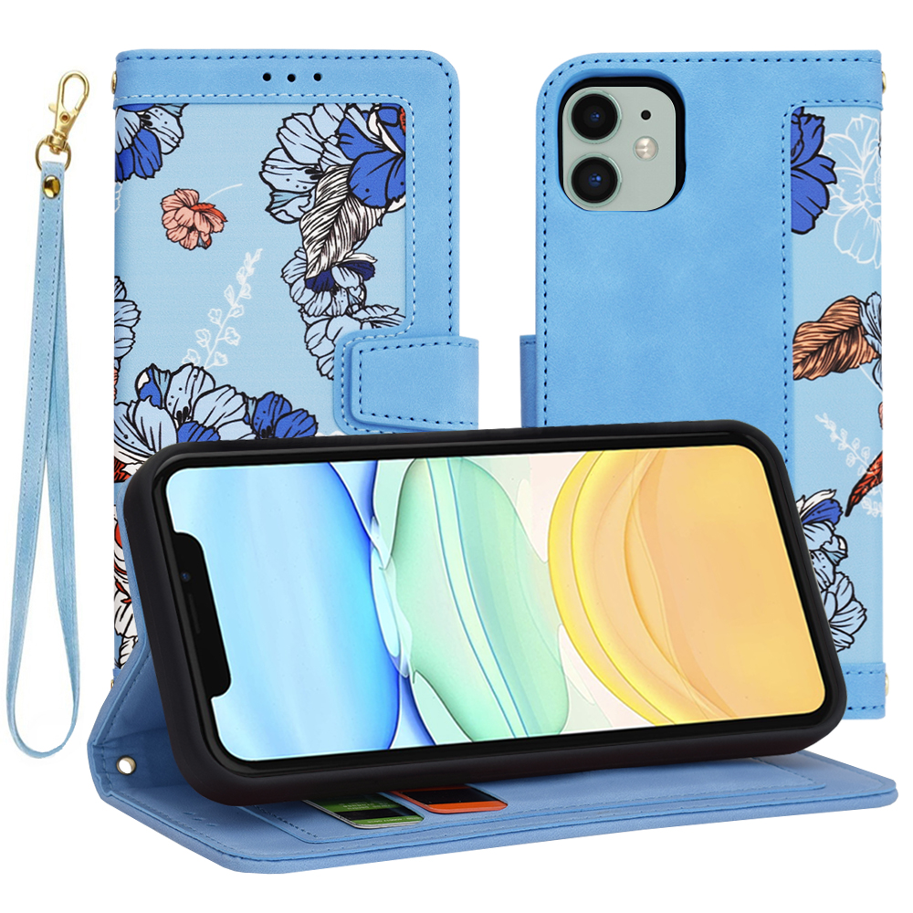 Калъф за iPhone 11 - Techsuit FlipCraft - Vibrant Син