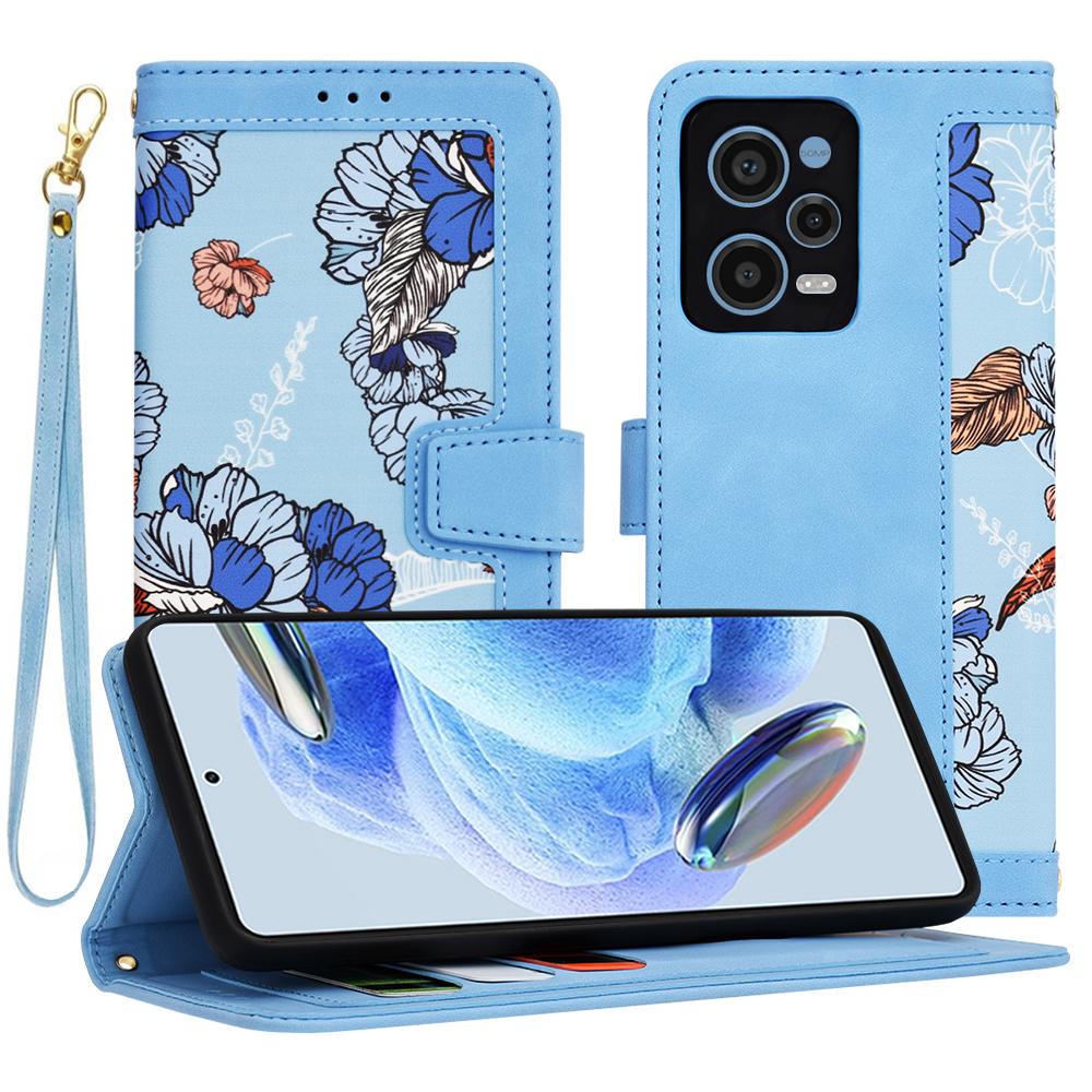 Калъф за Xiaomi Redmi Note 12 Pro 5G - Techsuit FlipCraft - Vibrant Син