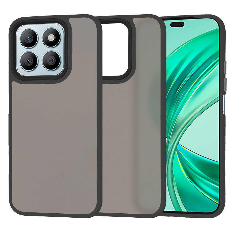 Калъф за Honor X8b - Techsuit HaloFrost Series - Черен