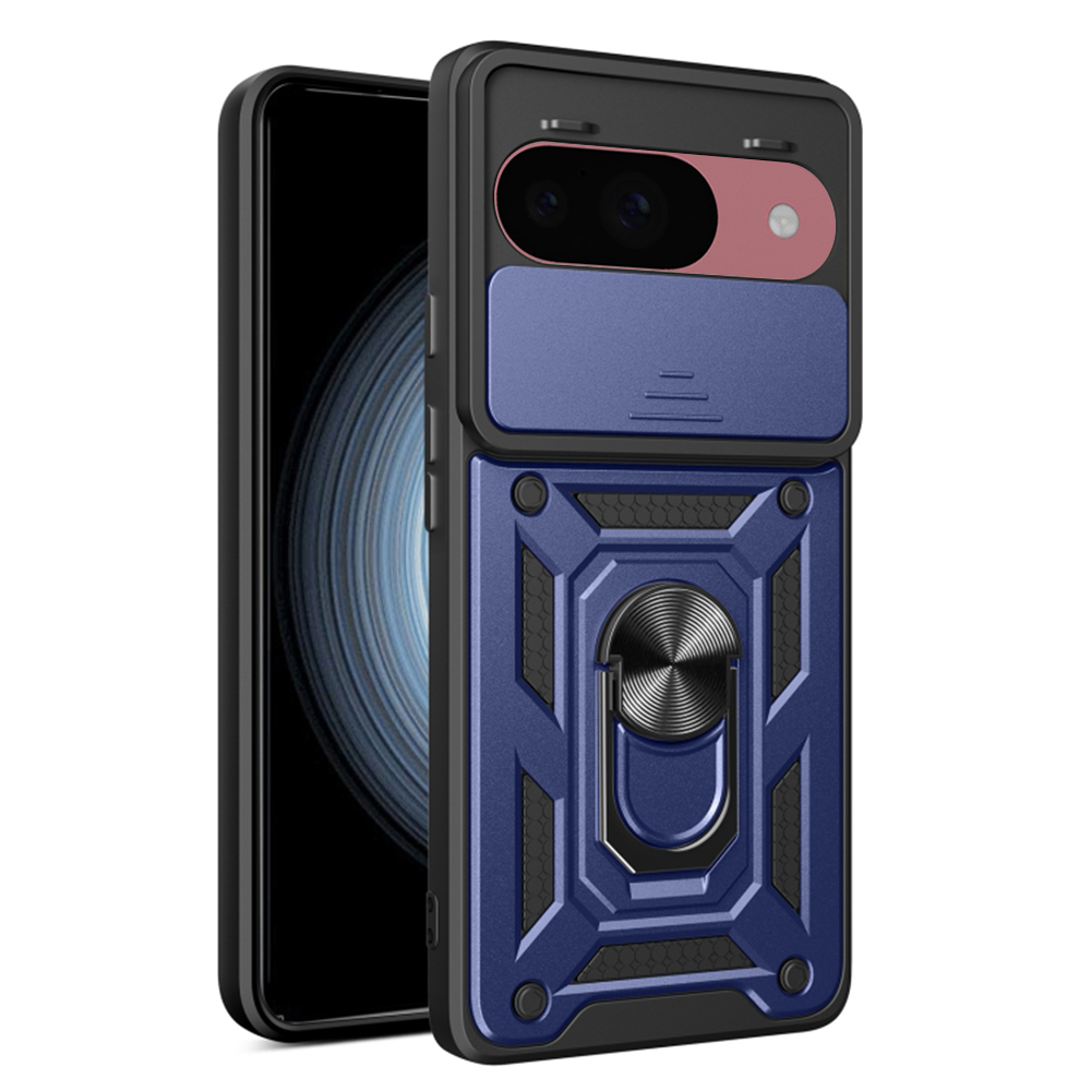 Калъф за Google Pixel 9 / 9 Pro - Techsuit CamShield Series - Син