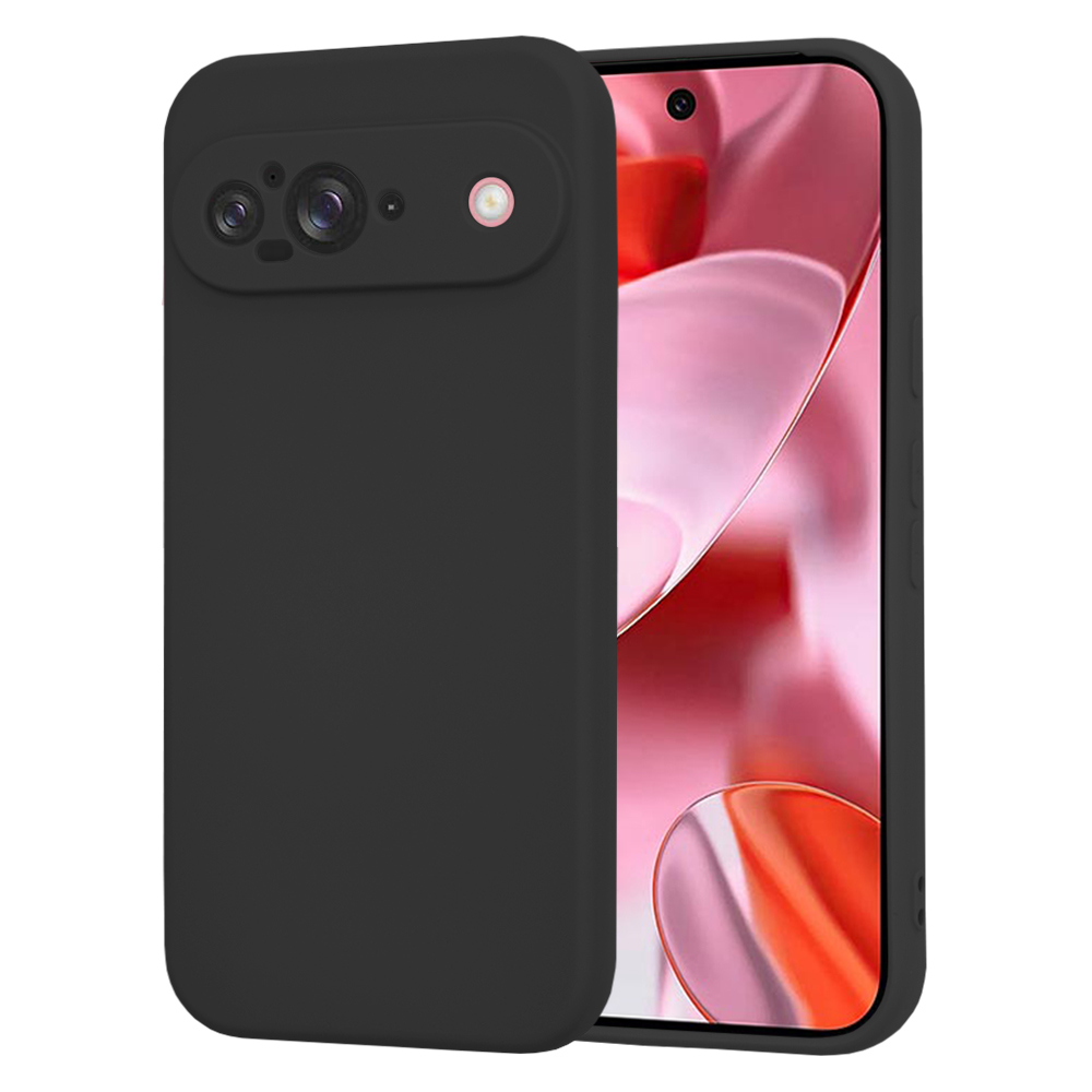 Калъф за Google Pixel 9 - Techsuit SoftFlex - Черен