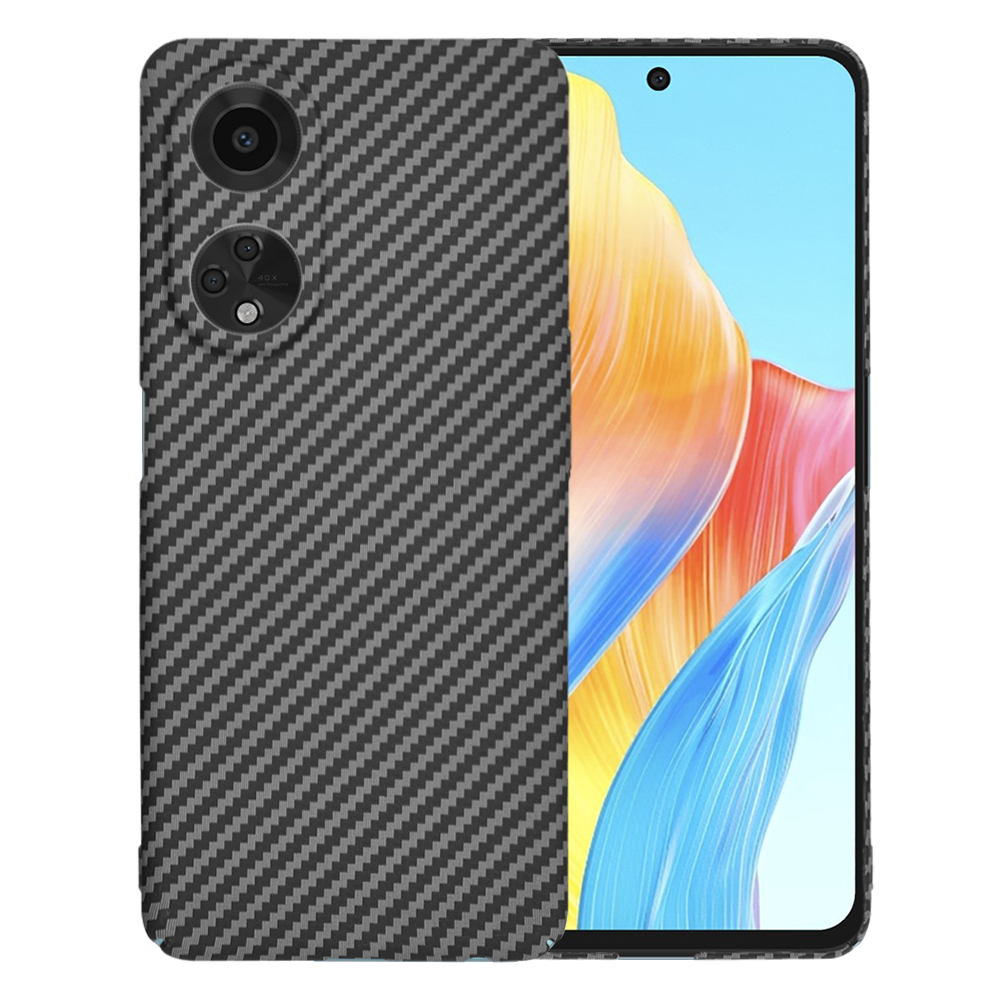 Калъф за Oppo A98 5G - Techsuit Carbonite FiberShell - Черен