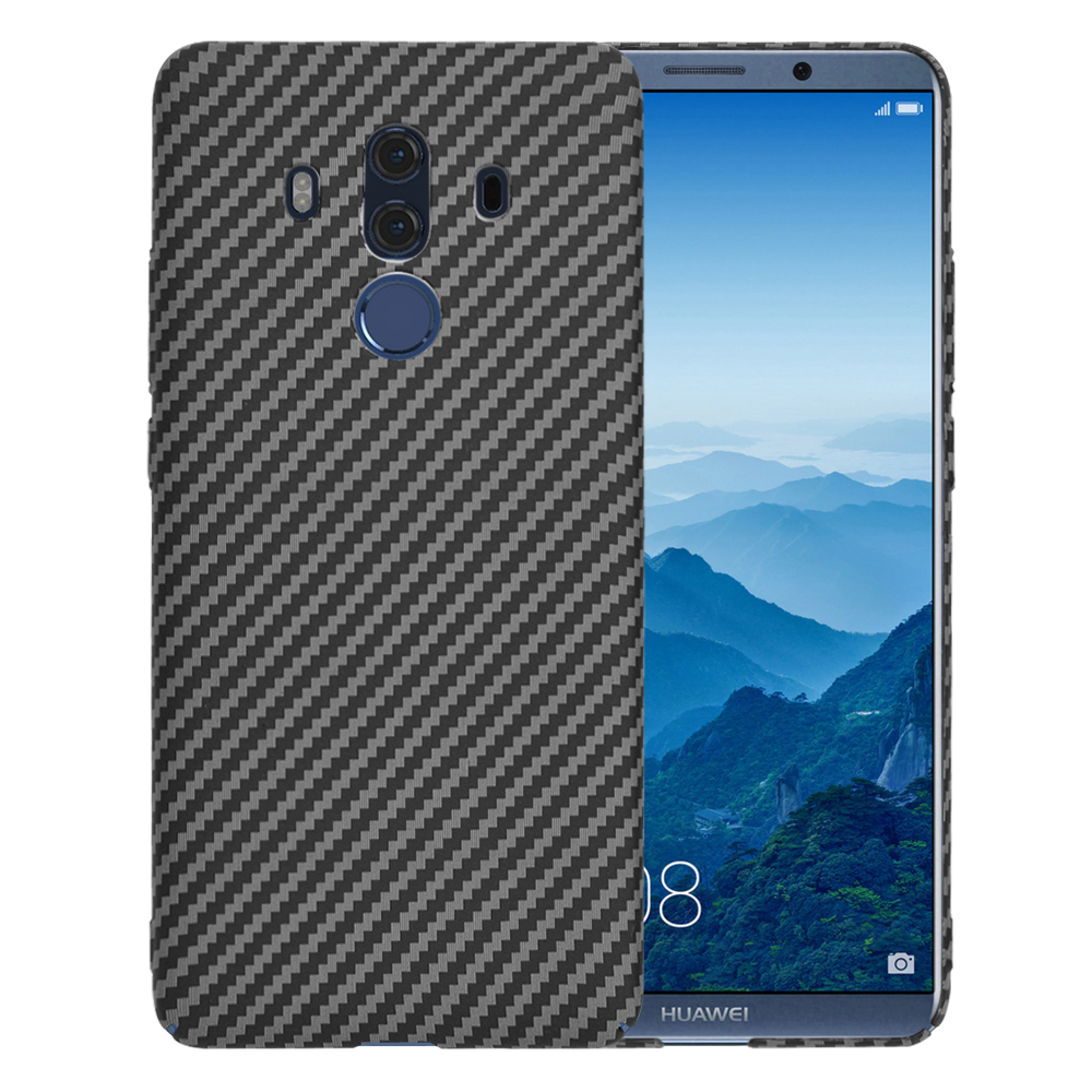 Калъф за Huawei Mate 10 Pro - Techsuit Carbonite FiberShell - Черен