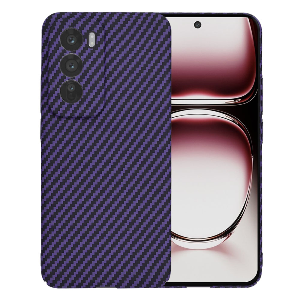Калъф за Oppo Reno12 Pro - Techsuit Carbonite FiberShell - Лилав
