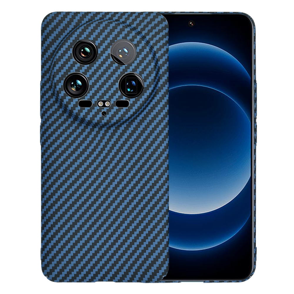 Калъф за Xiaomi 14 Ultra - Techsuit Carbonite FiberShell - Cyan