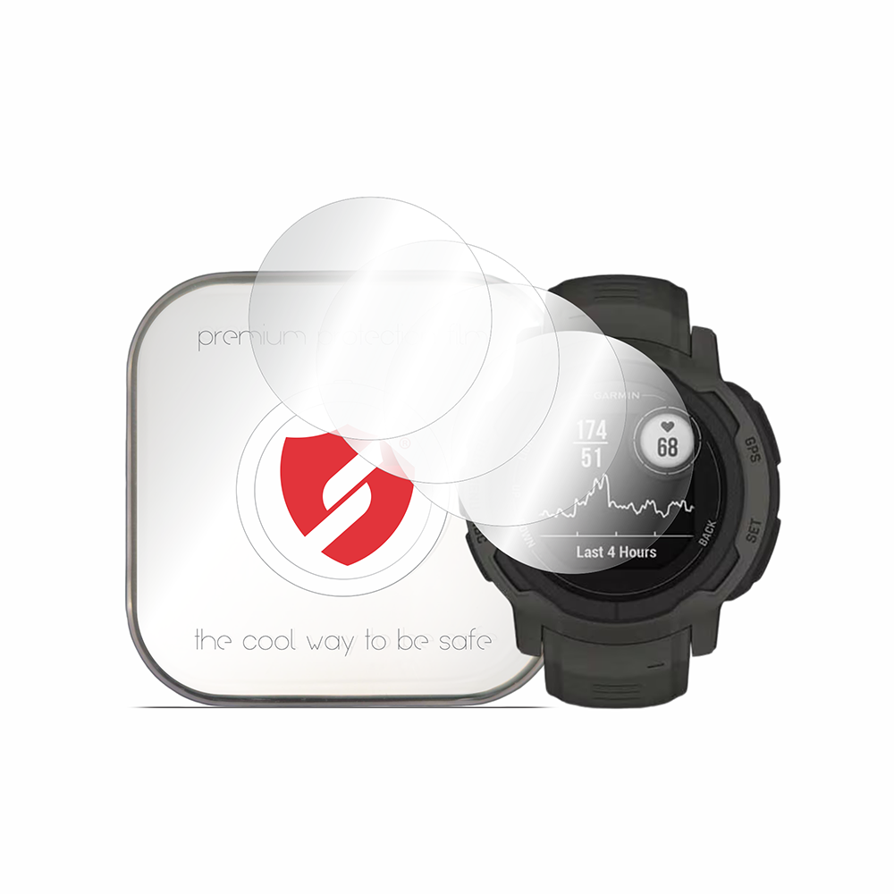 [4x Pack] Премиум регенерируемо фолио Garmin Instinct 2 - Smart Protection Classic - Прозрачен