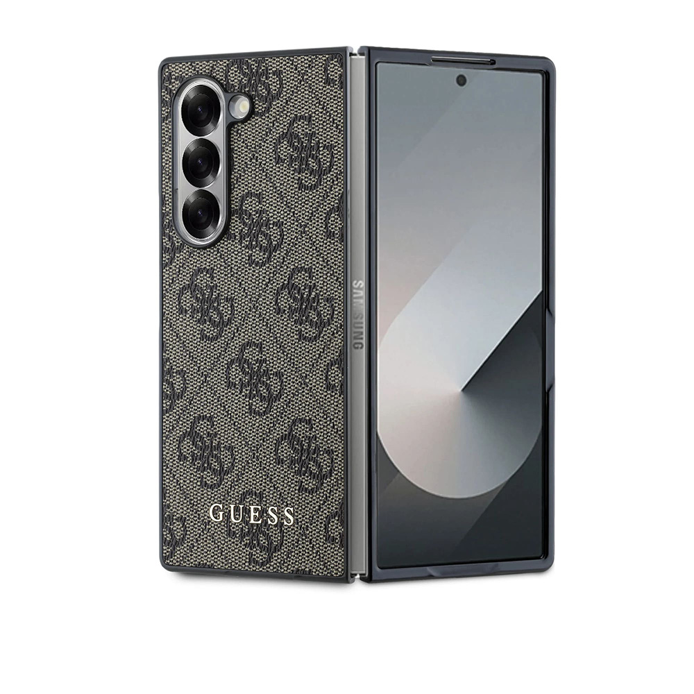 Калъф за Samsung Galaxy Z Fold6 - Guess Hardcase 4G (GUHCZFD6GF4GBR) - Кафяв