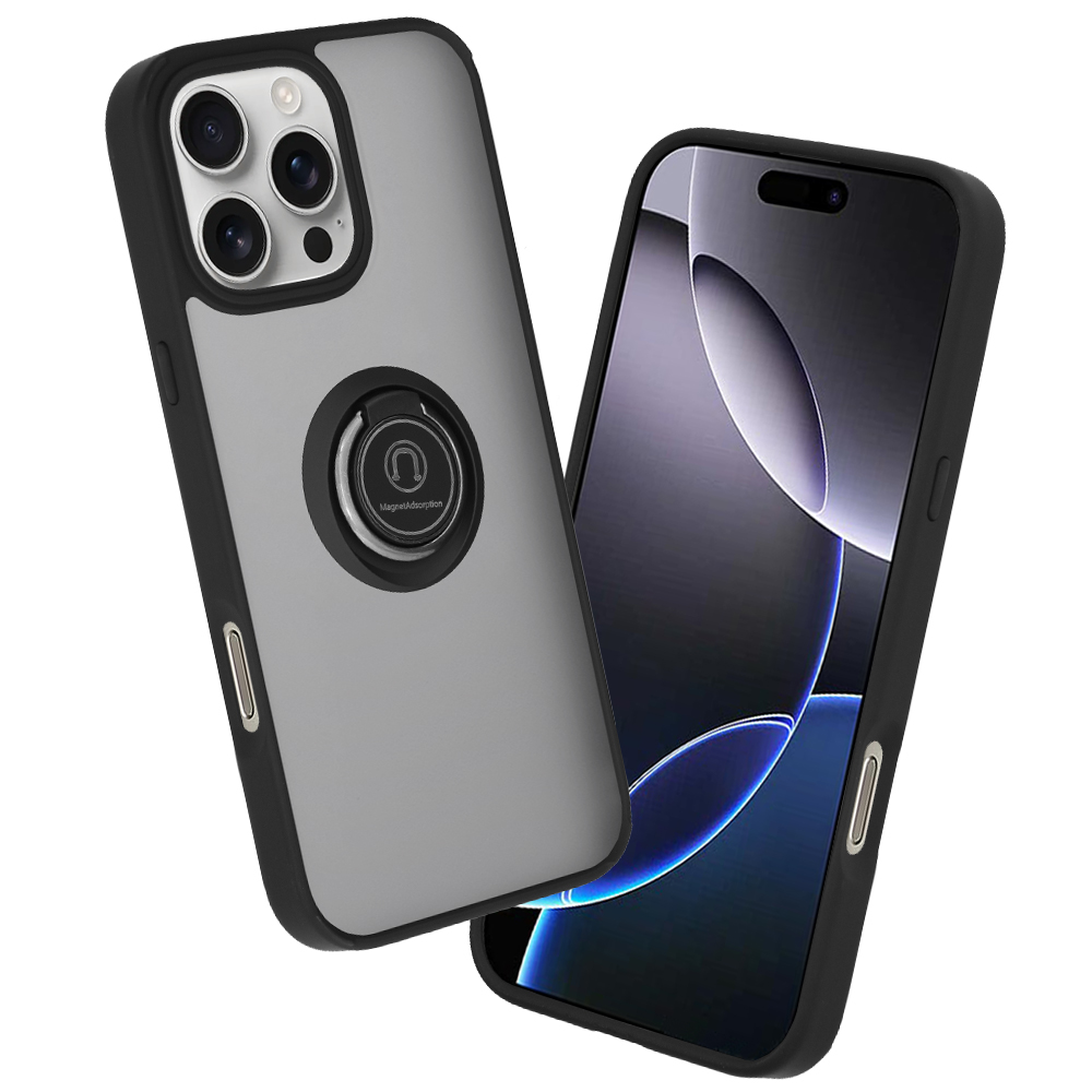 Калъф за iPhone 16 Pro Max - Techsuit Glinth - Черен