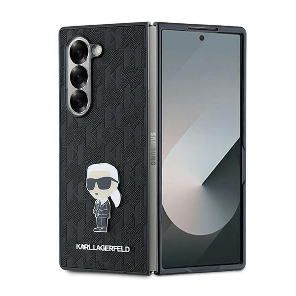 Калъф за Samsung Galaxy Z Fold6 - Karl Lagerfeld Saffiano (KLHCZFD6SAPKINPKK) - Monogram Ikonik