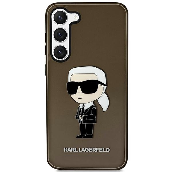 Samsung Galaxy S23 Plus - Karl Lagerfeld Hardcase (KLHCHCS23MHNIKTCK) - Ikonik Karl Lagerfeld