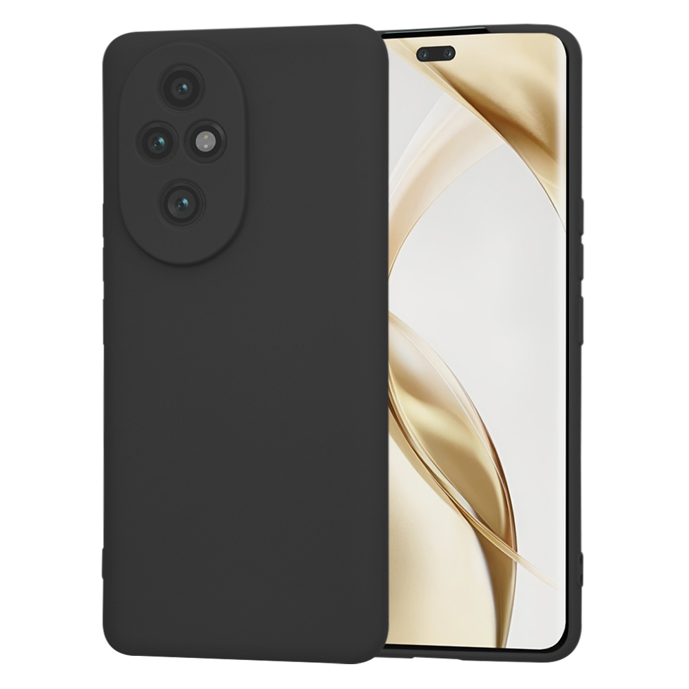 Калъф за Honor 200 Pro - Techsuit SoftFlex - Черен