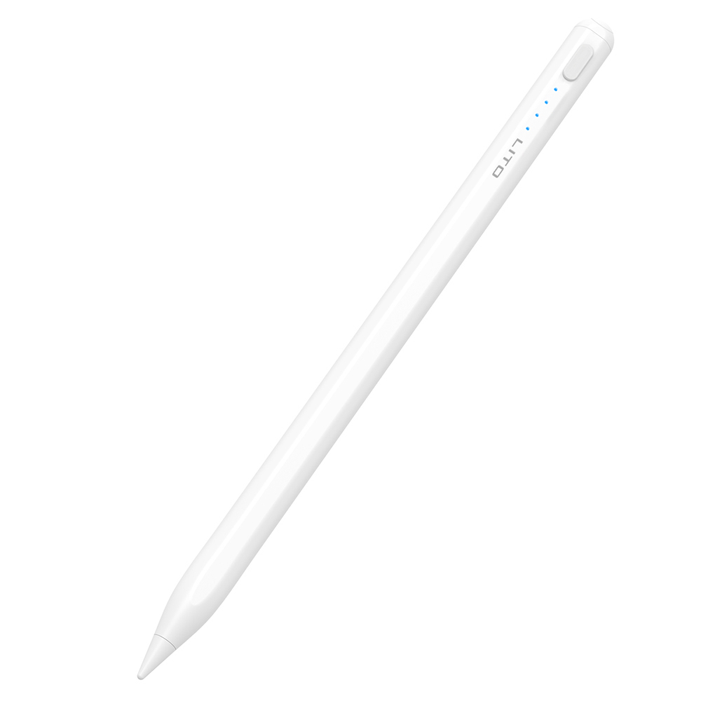 Активен стилус за iPad, Palm Rejection, 140mAh - Lito (P1) - Бял