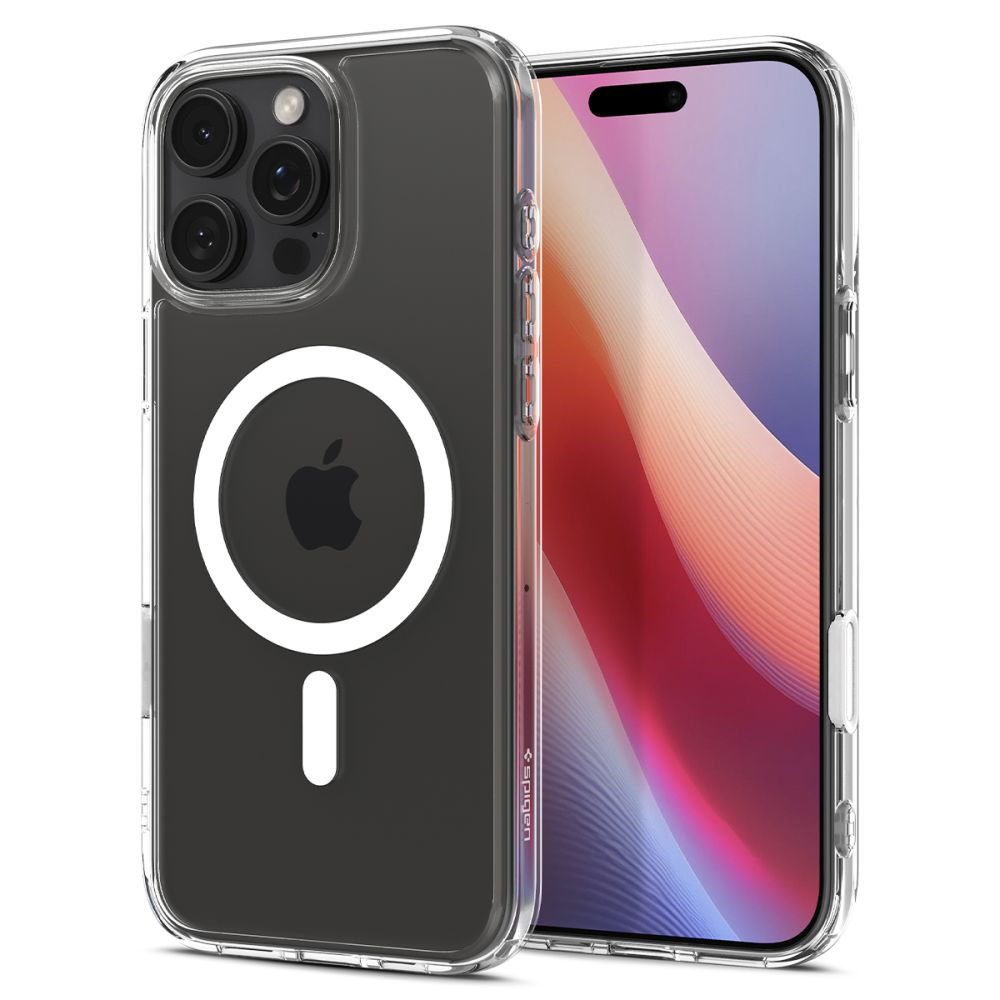 Калъф за iPhone 16 Pro Max - Spigen Ultra Hybrid T MagSafe (ACS08505) - Бял