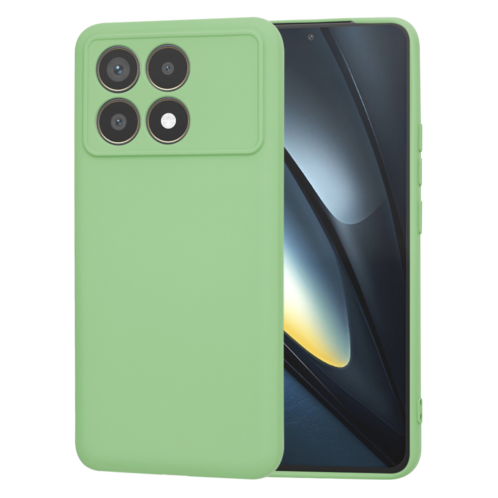 Калъф за Xiaomi Poco F6 Pro - Techsuit SoftFlex - Mint Зелен