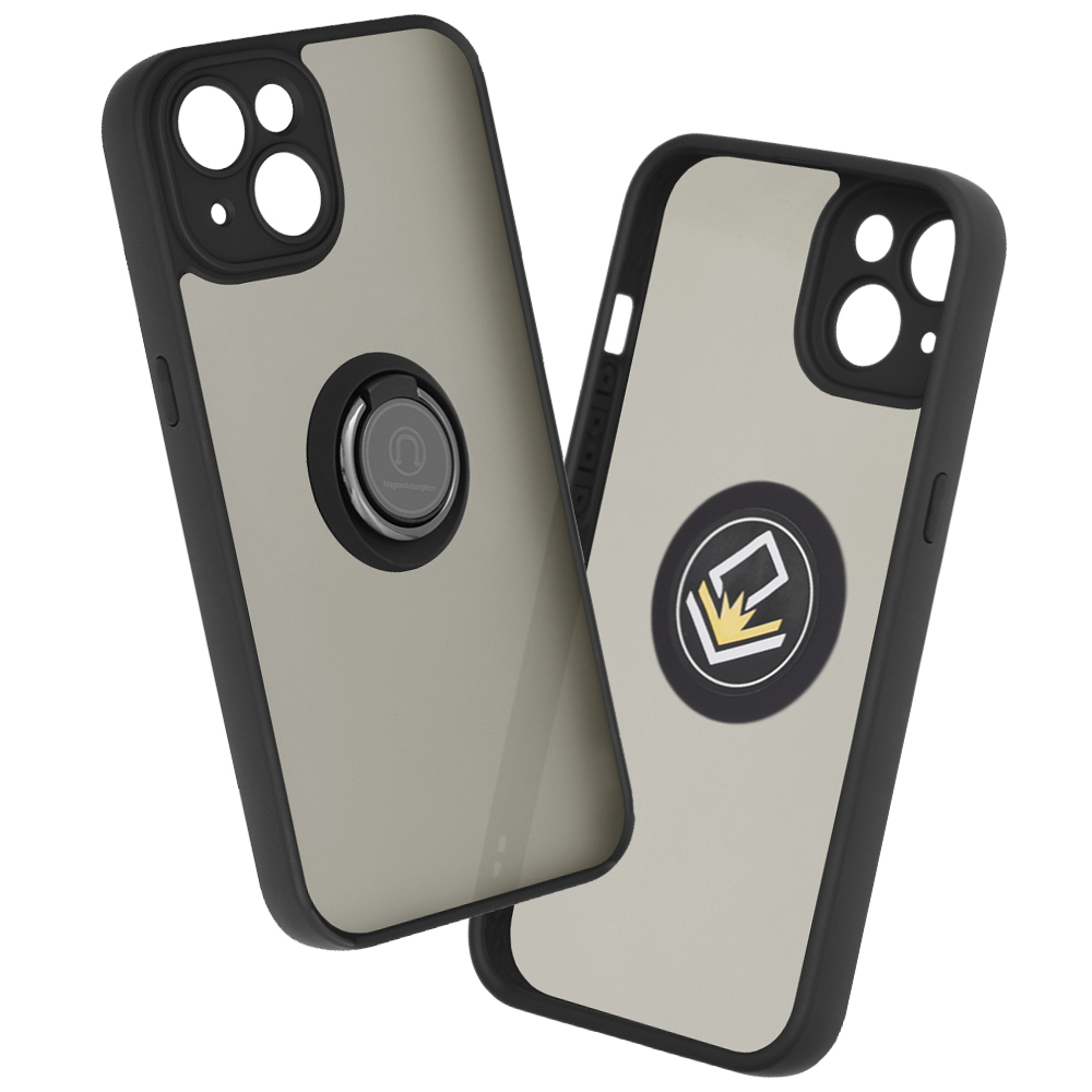 Калъф за iPhone 14 - Techsuit Glinth - Черен