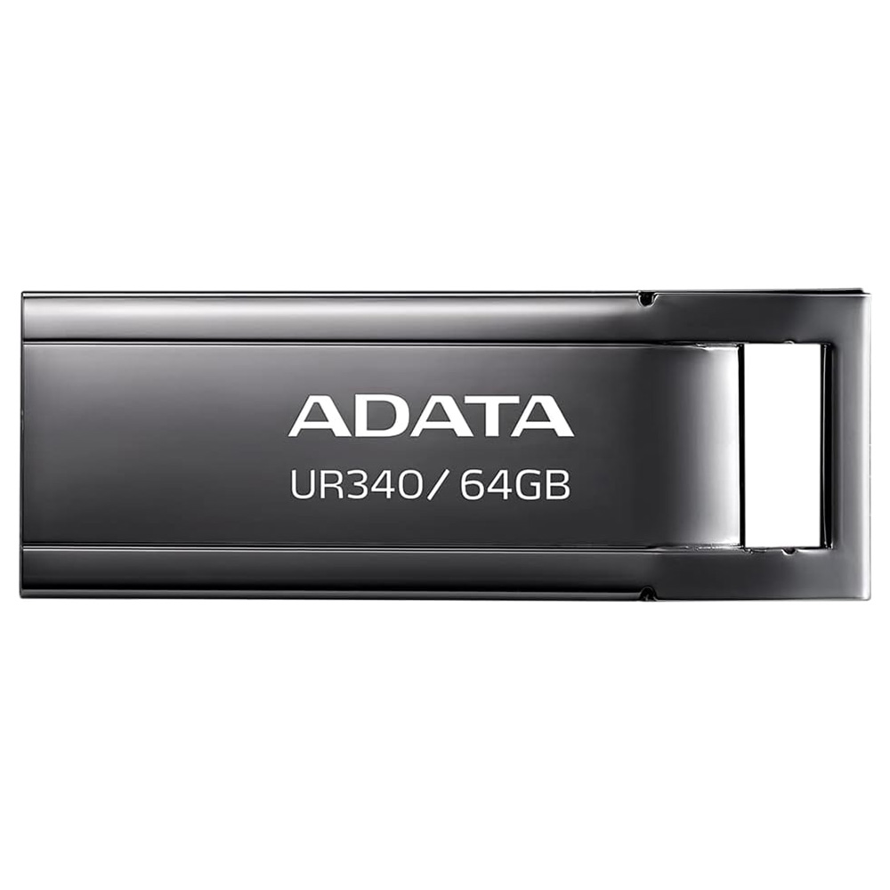 Memory Stick 64GB - Adata (AROY-UR340-64GBK) - Черен металик