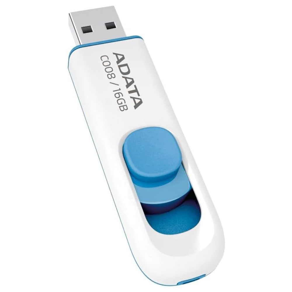 Memory Stick 16GB - Adata (AC008-16G-RWE) - Бял/Син