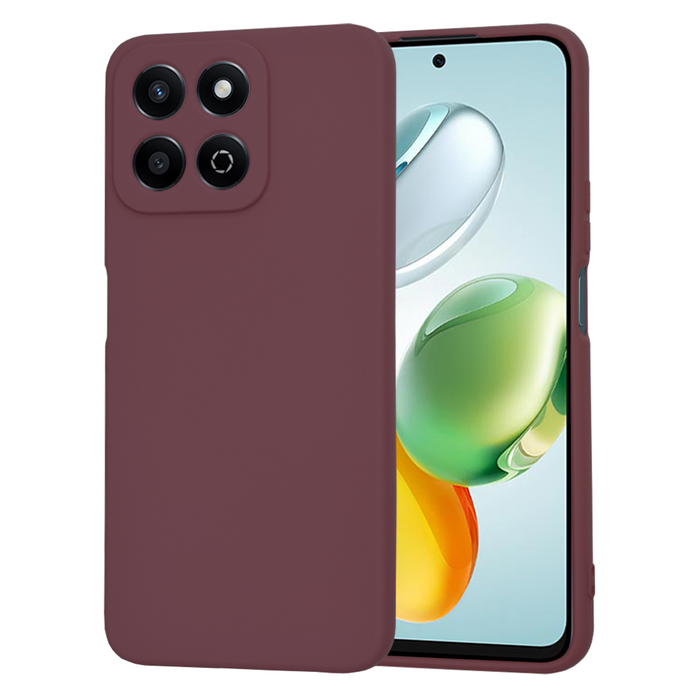 Калъф за Honor 200 Smart / X7c - Techsuit SoftFlex - Plum Червен