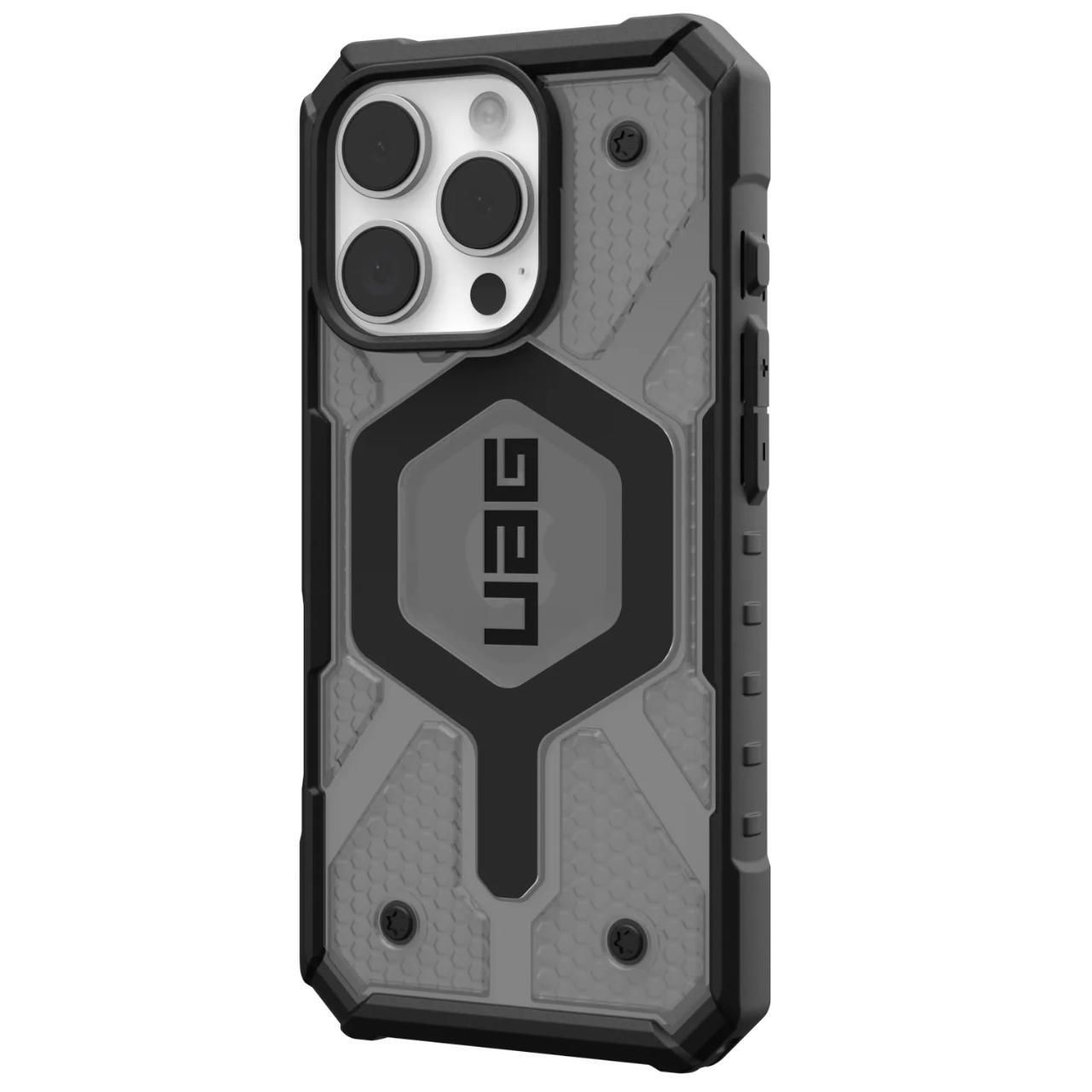 Detalii husă UAG Pathfinder Clear MagSafe iPhone 16 Pro