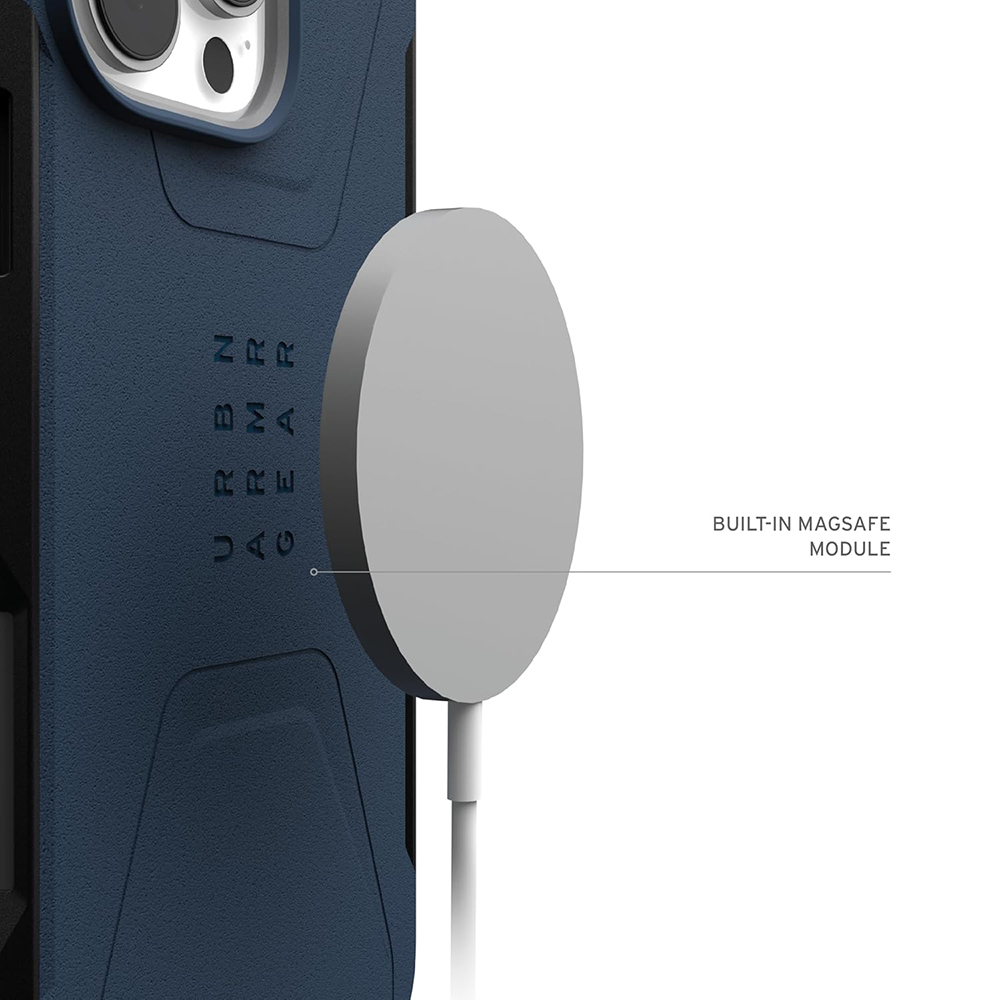 Detalii husă UAG Civilian MagSafe iPhone 16 Pro