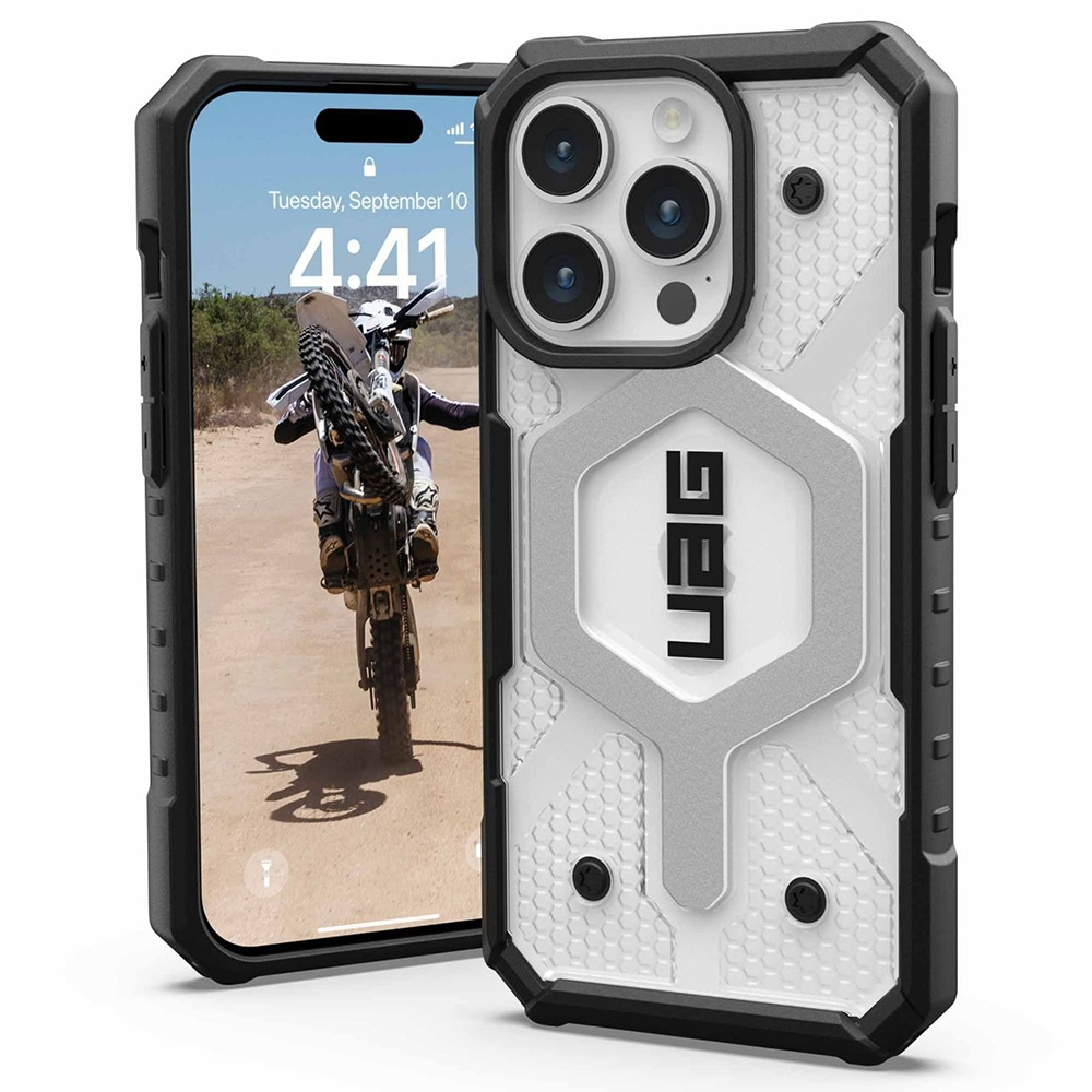 Husă UAG Pathfinder Magsafe iPhone 15 Pro Argintiu