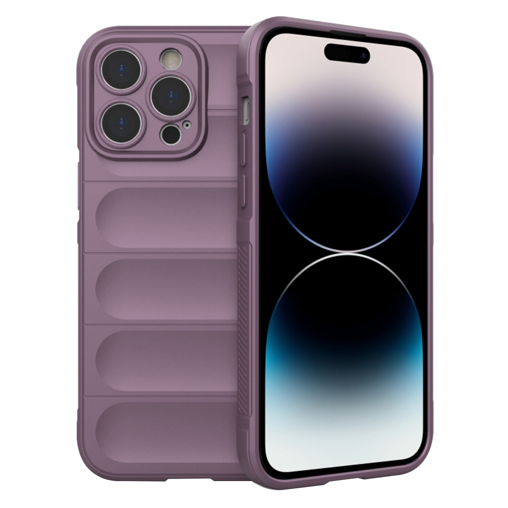 Калъф за iPhone 14 Pro - Techsuit Magic Shield - Лилав